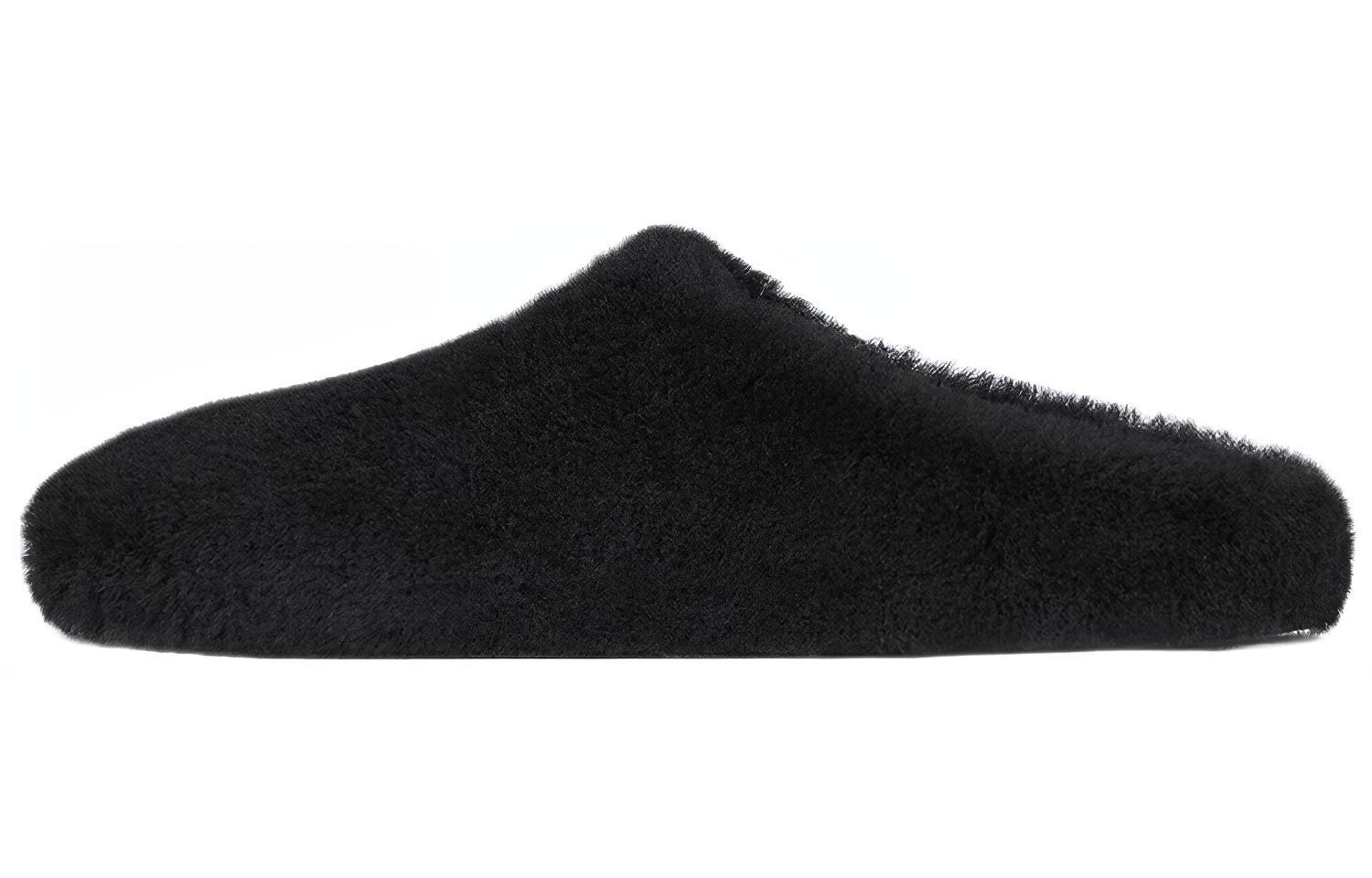 Givenchy Slide '4G - Black Shearling' BE201EE1MC-001