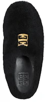 Lookbook Givenchy Sandalia '4G - Negra Shearling' BE201EE1MC-001