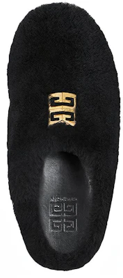 Givenchy Slide '4G 黑色羊羔毛' BE201EE1MC-001 Lookbook Givenchy Slide '4G 黑色羊羔毛' BE201EE1MC-001