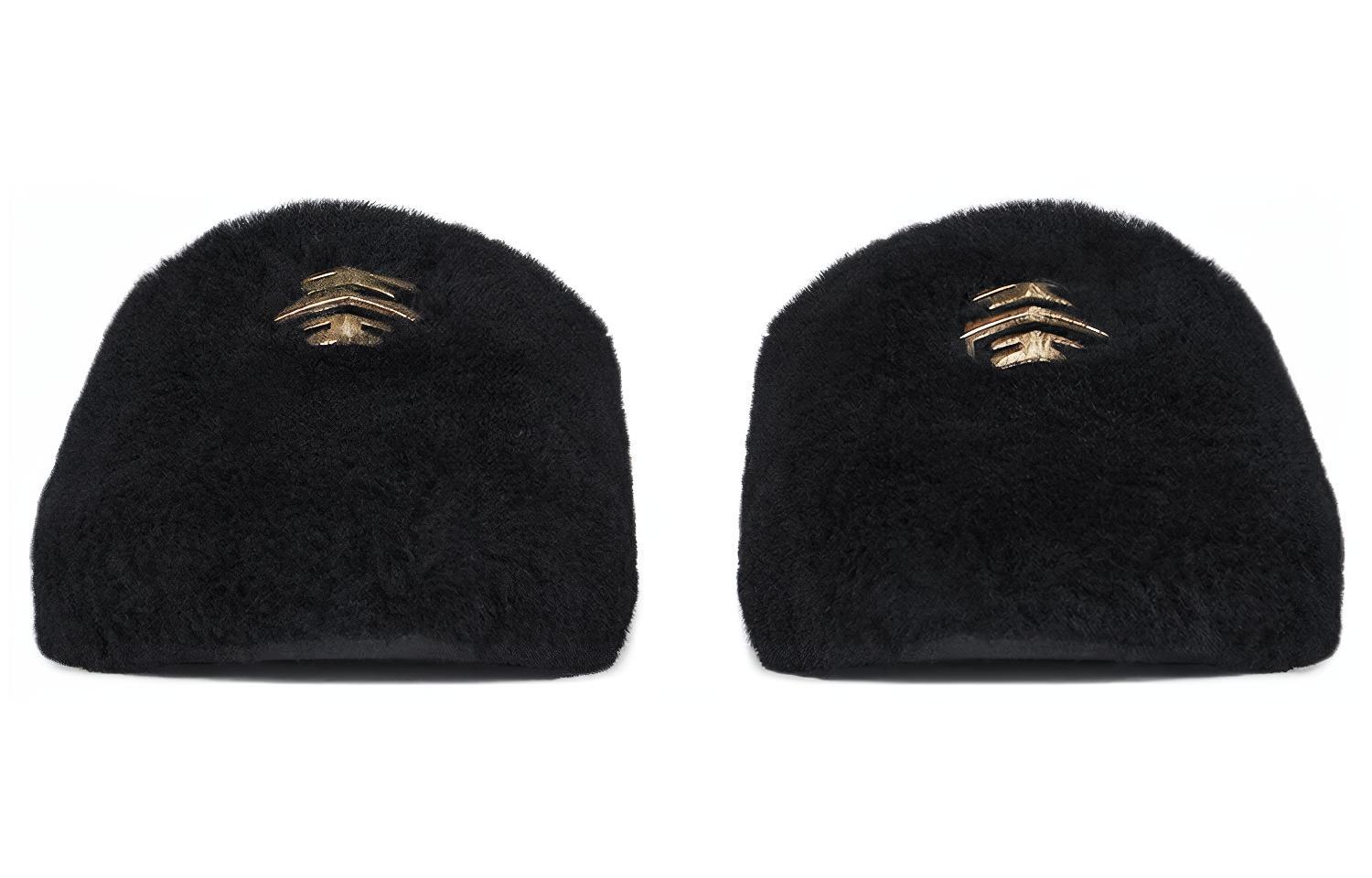 Shop Givenchy Slide '4G 黑色羊羔毛' BE201EE1MC-001
