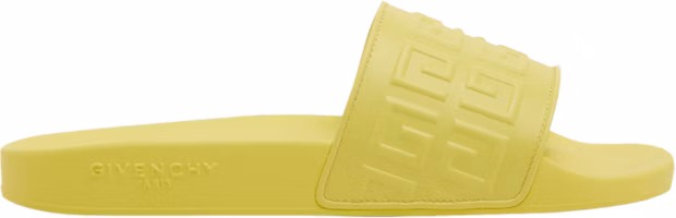 Givenchy Slide '4G - Fluo Yellow' BH301JH12Z-734 Givenchy Slide '4G - Fluo Yellow' BH301JH12Z-734