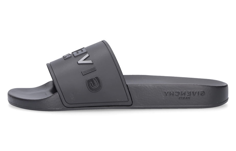 Buy 지방시 블랙 슬라이드 BH300HH0X8-001