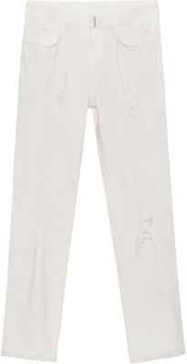 GIVENCHY Celana Jeans Denim Putih Slim Fit Pinggang Sedang. BM50ST50NJ-100 Buy GIVENCHY Celana Jeans Denim Putih Slim Fit Pinggang Sedang. BM50ST50NJ-100