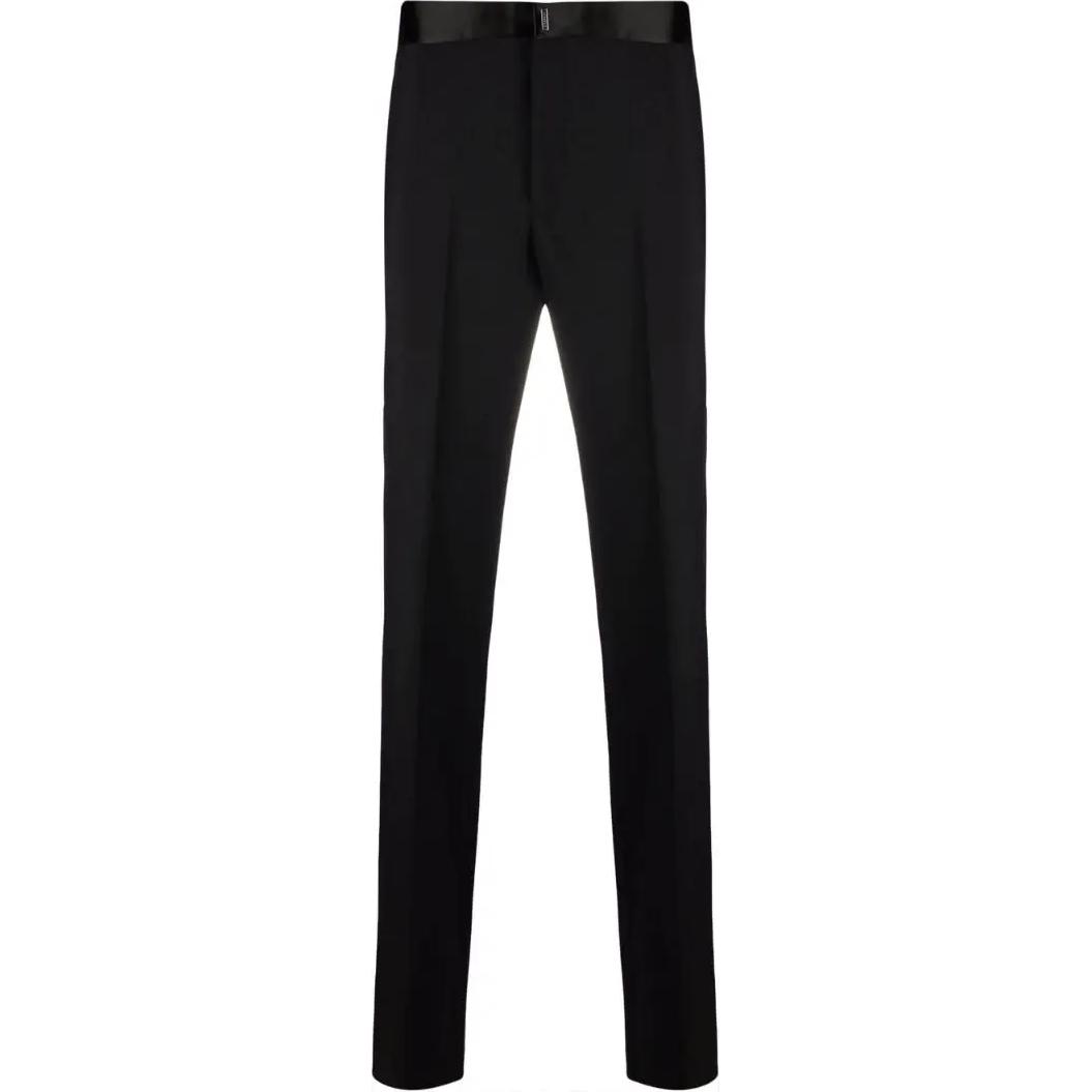 GIVENCHY Slim Fit Casual Suit Pants Black BM50UM100H-001