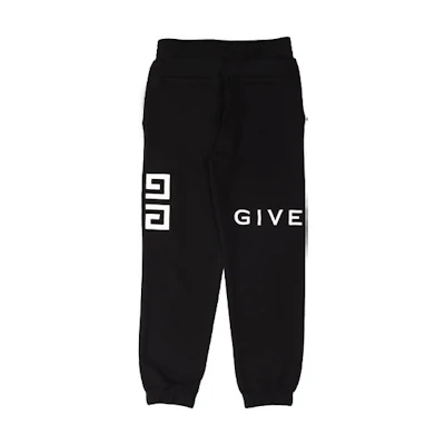 Givenchy Slim Fit Logo Embroidered Jogger Sweatpants Black. BM50WB3Y6U-001