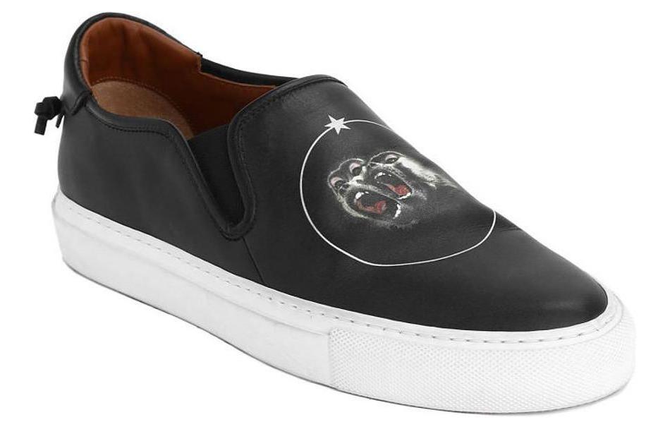 Givenchy Slip-On Low 'Ape Print Distressed Black' 圖 4