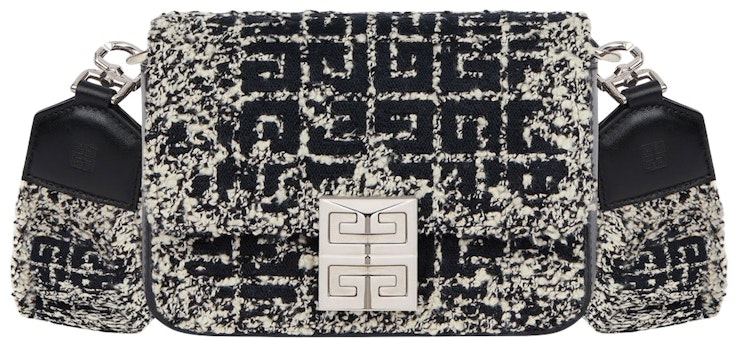 givenchy-small-4-g-bag-in-tweed-black