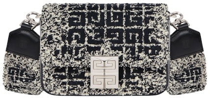 Givenchy Small 4G Bag In Tweed Black Givenchy Small 4G Bag In Tweed Black