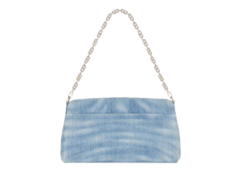 Lookbook ジバンシィ 小型4Gソフトバッグ キルティングデニム ミディアムブルー