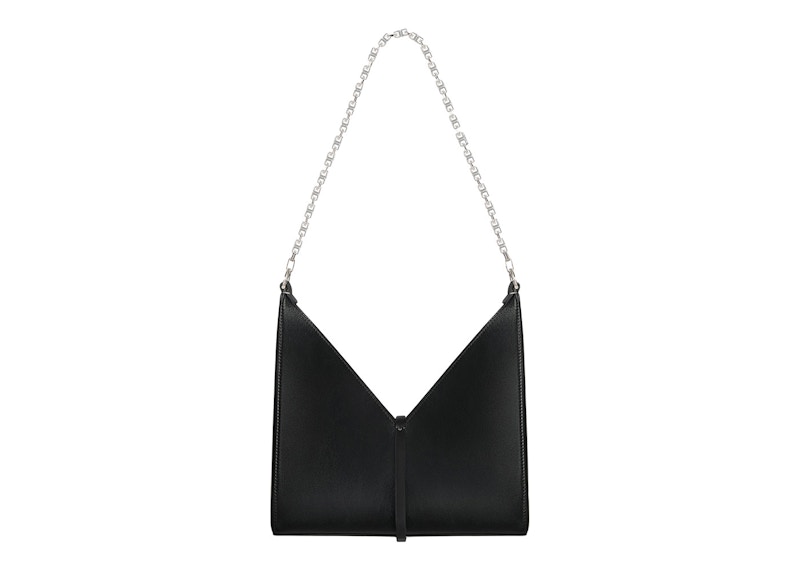 Lookbook 纪梵希黑色小款链条饰方形皮革包