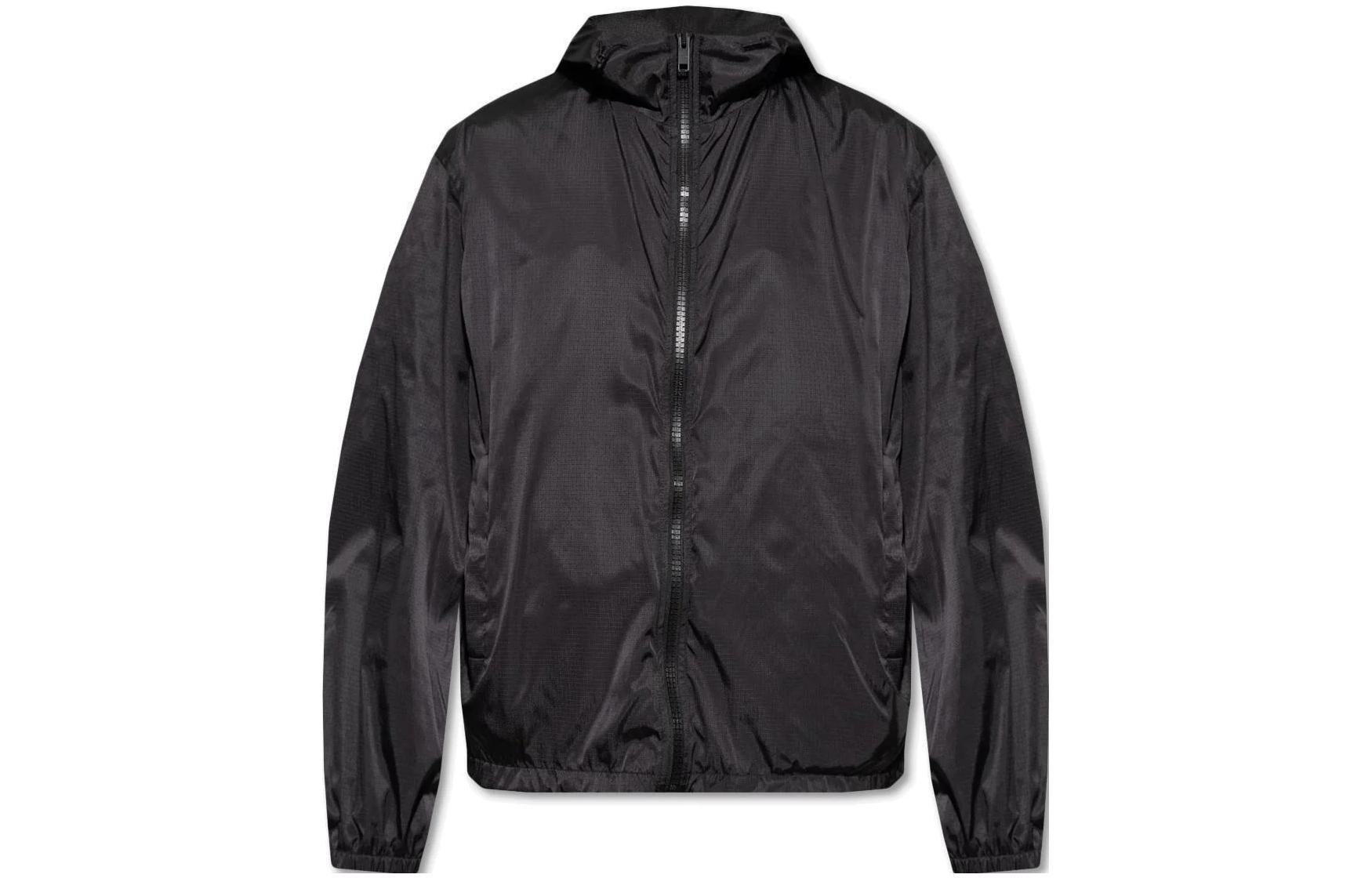 Givenchy Solid Black Casual Long-Sleeve Jacket BM011314MN-001