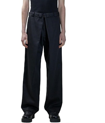 Givenchy Seluar Hitam Pleated Twill Warna Solid BM51DW15FH-001 Buy Givenchy Seluar Hitam Pleated Twill Warna Solid BM51DW15FH-001