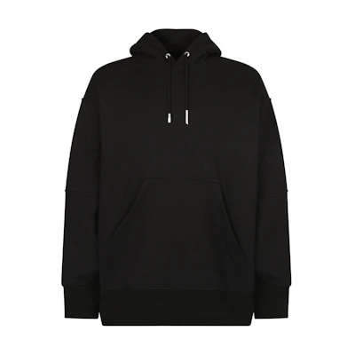 Givenchy Solid Color Pullover Hoodie - Black BMJ0C13Y69-001