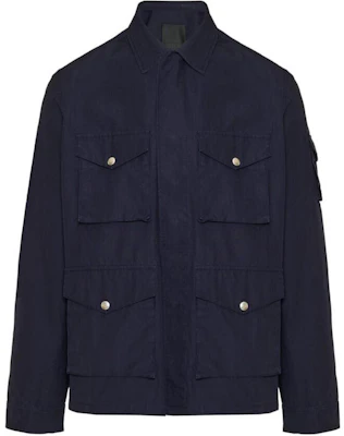 Givenchy Solid Color Single-Breasted Long Sleeve Jacket Navy Blue - BM60Z3154Y-402 Buy Givenchy Solid Color Single-Breasted Long Sleeve Jacket Navy Blue - BM60Z3154Y-402