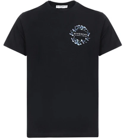 givenchy-solid-color-wreath-logo-t-shirt-black-bm-70-vc-3002-001