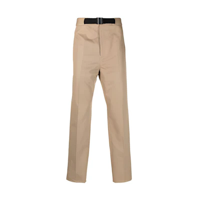 Givenchy Solid Khaki Casual Pants with Drawstring Waist - Khaki. BM50W010SZ-250