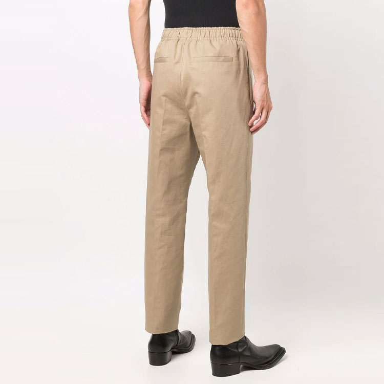 Shop Givenchy Seluar Kasual Khaki dengan Pinggang Tali Serut - Khaki. BM50W010SZ-250