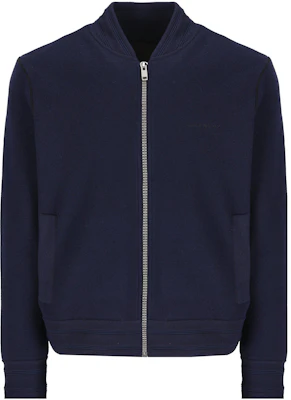 Givenchy Solid Logo Embroidered Navy Blue Casual Jacket BM014A4YFP499 Buy Givenchy Solid Logo Embroidered Navy Blue Casual Jacket BM014A4YFP499
