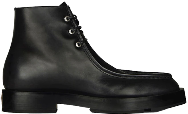 Givenchy Square-Toe Lace-Up Ankle Boots 'Black' BH6037H0Z9-001 Order Givenchy Square-Toe Lace-Up Ankle Boots 'Black' BH6037H0Z9-001