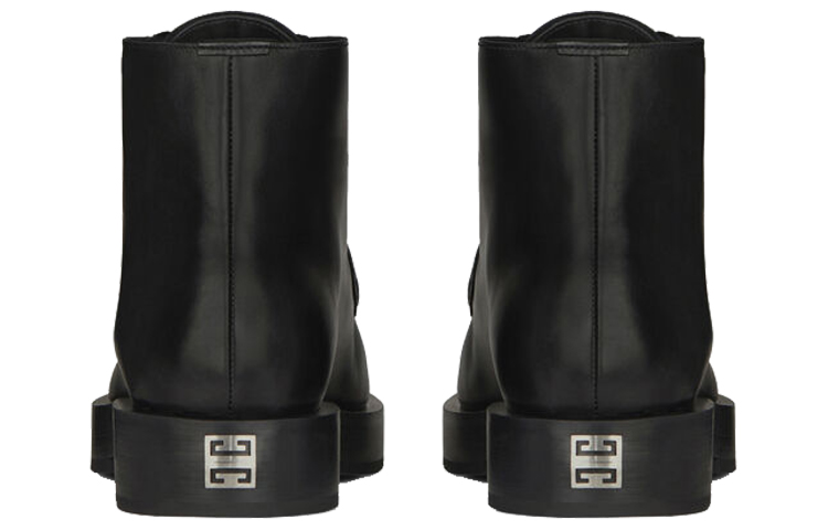 Purchase Givenchy Square-Toe Lace-Up Ankle Boots 'Black' BH6037H0Z9-001