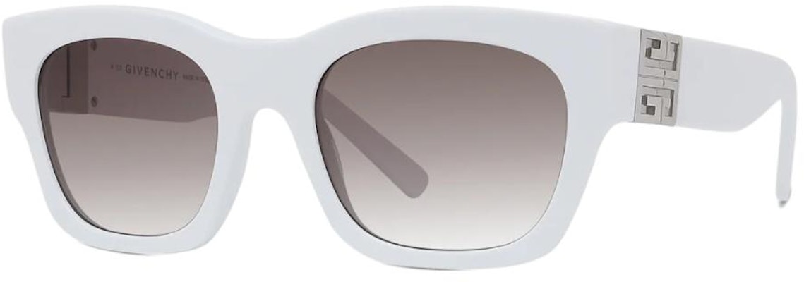 GIVENCHY 白色方框太陽眼鏡附logo細節 - 情侶款式男女適用 GV40072I21F Buy GIVENCHY 白色方框太陽眼鏡附logo細節 - 情侶款式男女適用 GV40072I21F