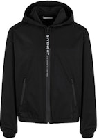 Givenchy SS21 Black Solid Color Hooded Jacket. BM00PF13EN-001 Givenchy SS21 Black Solid Color Hooded Jacket. BM00PF13EN-001