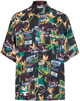 ジバンシィ SS21 カーフローラルプリント シルク半袖シャツ マルチカラー BM60NT13K4-013 Buy ジバンシィ SS21 カーフローラルプリント シルク半袖シャツ マルチカラー BM60NT13K4-013