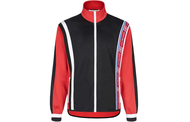 Order Chaqueta Givenchy SS21 Colorblock con cremallera y cuello alto. BM70DQ300B-600