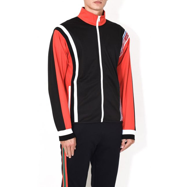 Purchase Chaqueta Givenchy SS21 Colorblock con cremallera y cuello alto. BM70DQ300B-600