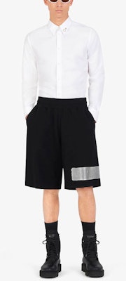 Givenchy SS21 Logo Drawstring Printed Shorts Black BM50S130AF-001 Purchase Givenchy SS21 Logo Drawstring Printed Shorts Black BM50S130AF-001