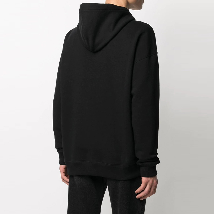 Givenchy SS21 Metallic Embossed Logo Hoodie Black. BMJ0A230AF-001 圖 4