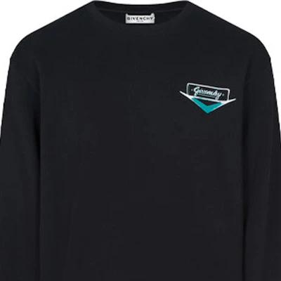 지방시 SS21 모텔 프린트 코튼 크루넥 스웨트셔츠 블랙. BMJ09V30AF-001 Sizing 지방시 SS21 모텔 프린트 코튼 크루넥 스웨트셔츠 블랙. BMJ09V30AF-001