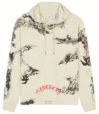 Givenchy 春夏21 男款灰色哥德文字樣寬鬆長袖帽T。 BM715S3Y6B-129 Buy Givenchy 春夏21 男款灰色哥德文字樣寬鬆長袖帽T。 BM715S3Y6B-129