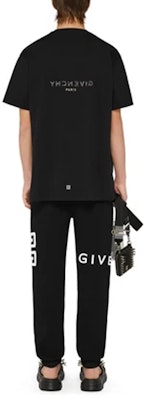 Givenchy SS21 黑色Logo印花寬版短袖T恤 BM71533Y6B-001 Purchase Givenchy SS21 黑色Logo印花寬版短袖T恤 BM71533Y6B-001