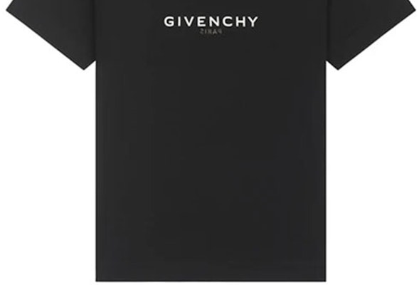 Givenchy SS21 黑色Logo印花寬版短袖T恤 BM71533Y6B-001 Cheap Givenchy SS21 黑色Logo印花寬版短袖T恤 BM71533Y6B-001