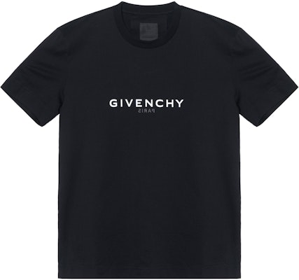 Givenchy SS21 Reverse Logo T-Shirt Hitam BM71653Y6B-001 Buy Givenchy SS21 Reverse Logo T-Shirt Hitam BM71653Y6B-001