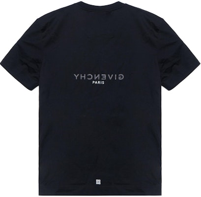 Givenchy SS21 Reverse Logo T-Shirt Hitam BM71653Y6B-001 Lookbook Givenchy SS21 Reverse Logo T-Shirt Hitam BM71653Y6B-001