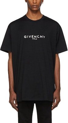 Givenchy SS21 Reverse Logo T-Shirt Hitam BM71653Y6B-001 Shop Givenchy SS21 Reverse Logo T-Shirt Hitam BM71653Y6B-001