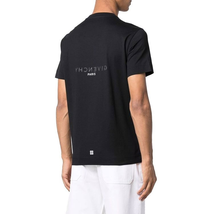 Purchase Givenchy SS21 Reverse Logo T-Shirt Hitam BM71653Y6B-001