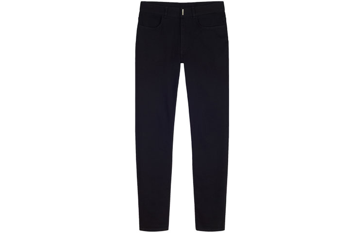 Order Givenchy SS21 Celana Jeans Slim Fit Hitam BM50ST50LS-001