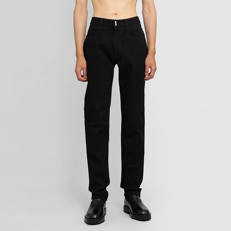 Purchase Givenchy SS21 Celana Jeans Slim Fit Hitam BM50ST50LS-001