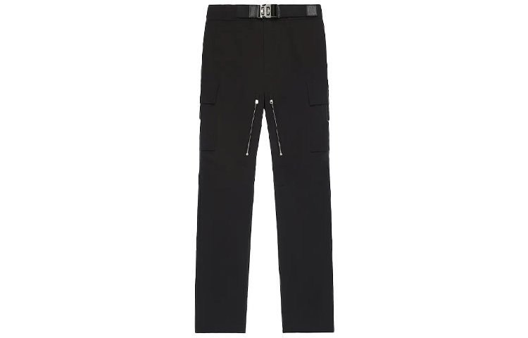 Order GIVENCHY SS22  Black Cargo Suit Pants with Metal Pocket Details BM50YQ13SA-001