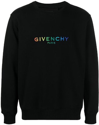 GIVENCHY SS22 黑色圓領衛衣印有標誌圖案。 BMJ0GS3Y78001 Buy GIVENCHY SS22 黑色圓領衛衣印有標誌圖案。 BMJ0GS3Y78001