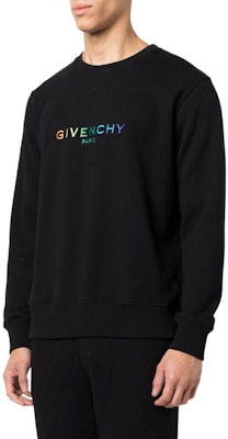 GIVENCHY SS22 黑色圓領衛衣印有標誌圖案。 BMJ0GS3Y78001 Purchase GIVENCHY SS22 黑色圓領衛衣印有標誌圖案。 BMJ0GS3Y78001