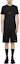 Shop GIVENCHY SS22 Black Crewneck T-Shirt with Solid Logo Print. BM71F83Y6B-001