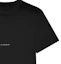 Cheap GIVENCHY SS22 Black Crewneck T-Shirt with Solid Logo Print. BM71F83Y6B-001