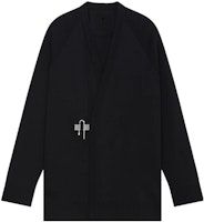 GIVENCHY SS22 Black Knit Cardigan Wool Sweater with U-Shaped Buckle. BM90JU4YAL-001 GIVENCHY SS22 Black Knit Cardigan Wool Sweater with U-Shaped Buckle. BM90JU4YAL-001