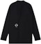 Order GIVENCHY SS22 Black Knit Cardigan Wool Sweater with U-Shaped Buckle. BM90JU4YAL-001