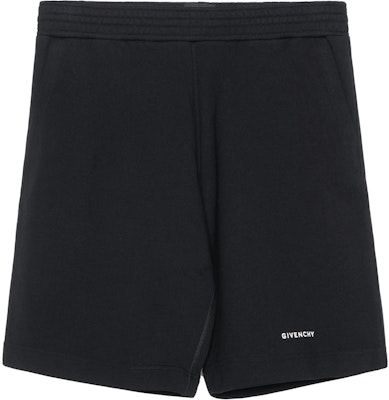 Givenchy SS22 Black Logo Cotton Bermuda Shorts BM515B3Y78-001 Buy Givenchy SS22 Black Logo Cotton Bermuda Shorts BM515B3Y78-001