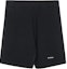 Order Givenchy SS22 Black Logo Cotton Bermuda Shorts BM515B3Y78-001